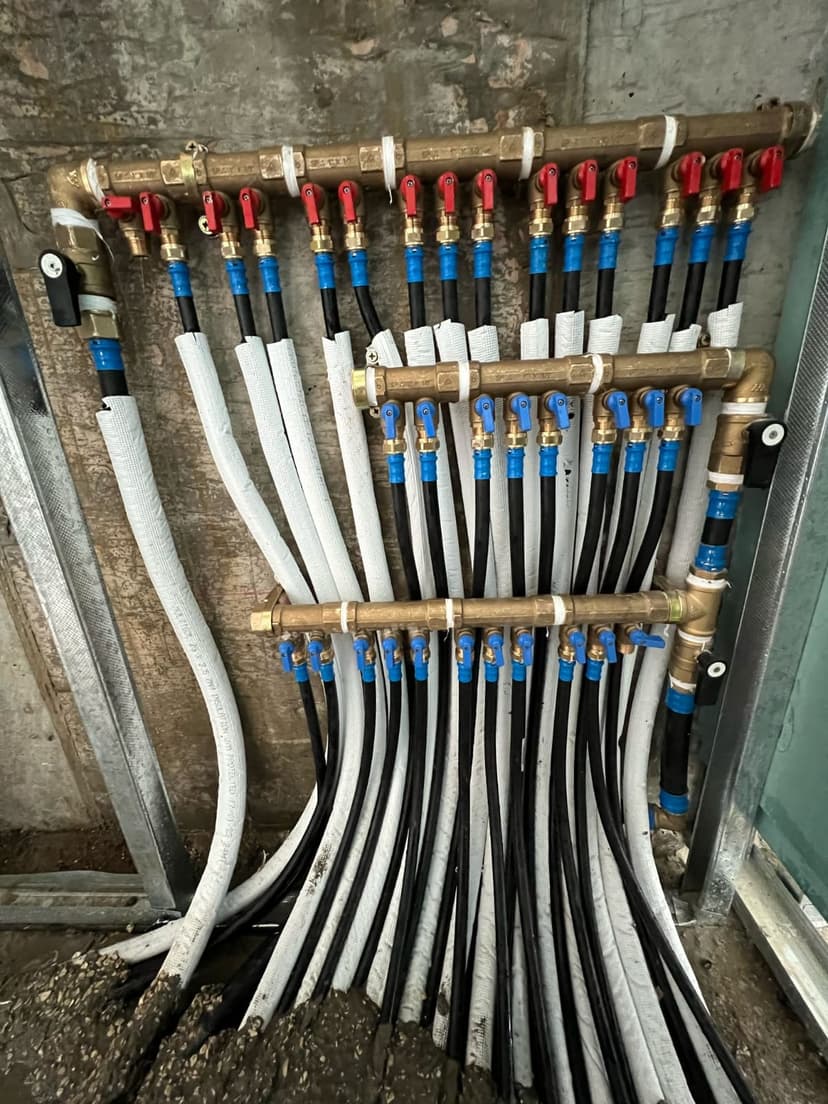 פרויקט אינסטלציה מס' 27 - עבודה שהושלמה