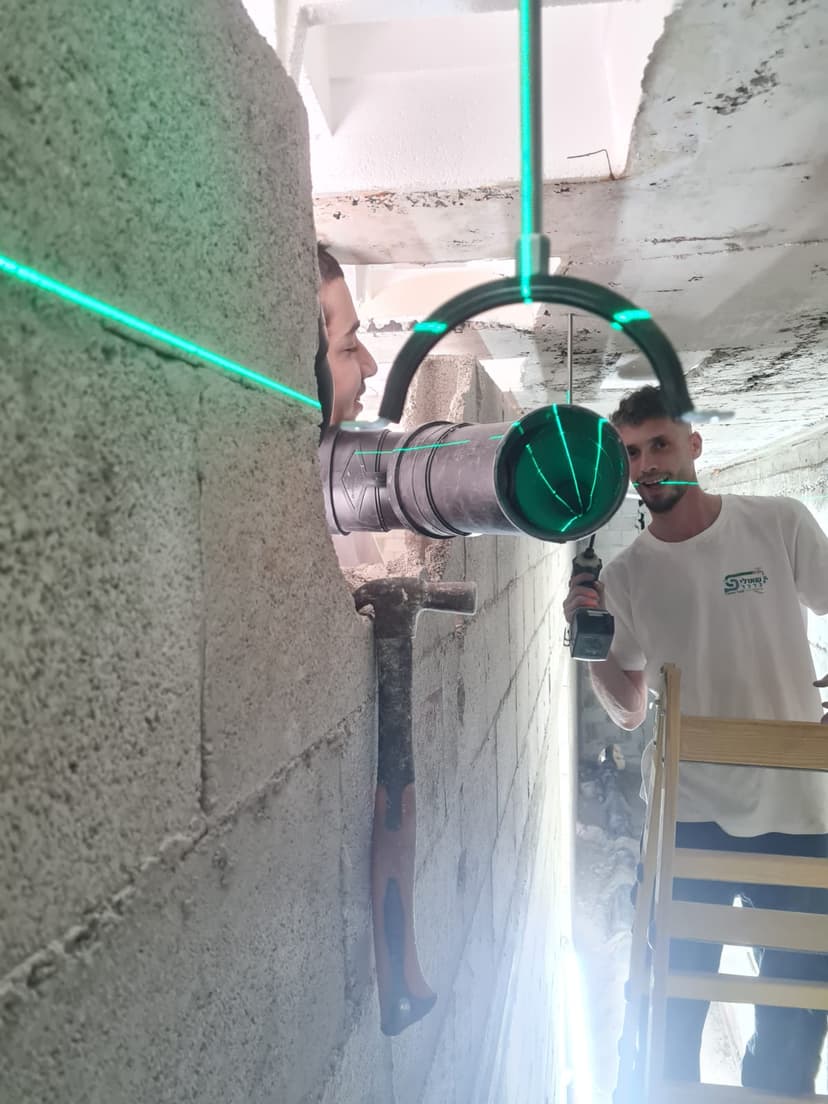 פרויקט אינסטלציה מס' 31 - עבודה שהושלמה