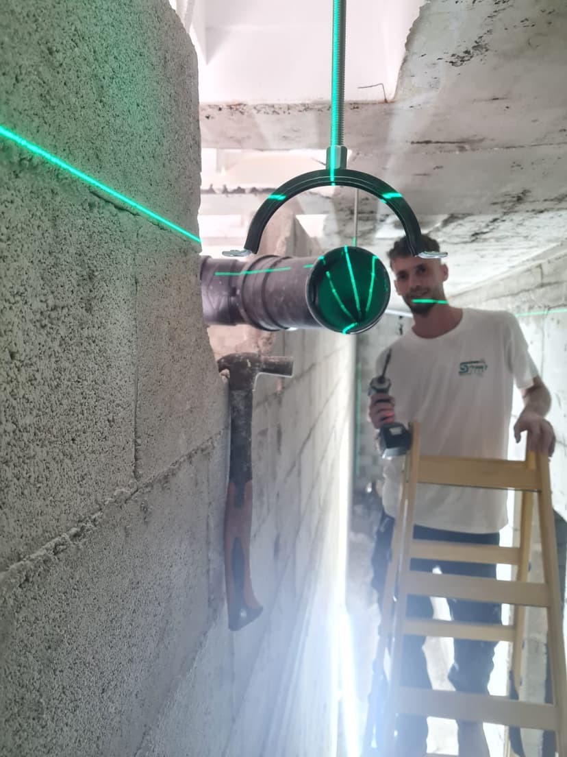 פרויקט אינסטלציה מס' 33 - עבודה שהושלמה