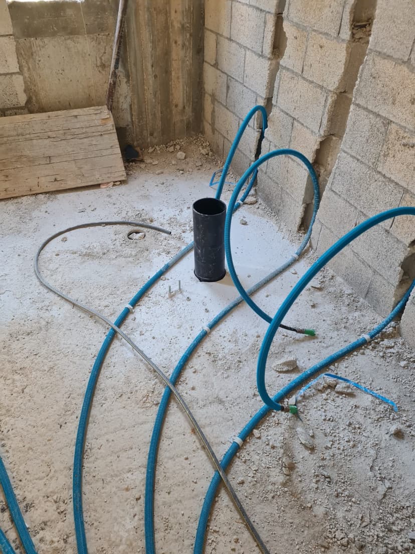 פרויקט אינסטלציה מס' 34 - עבודה שהושלמה