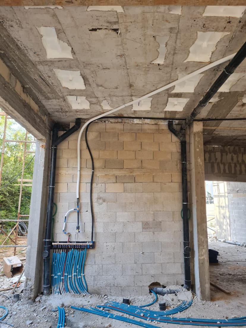 פרויקט אינסטלציה מס' 35 - עבודה שהושלמה