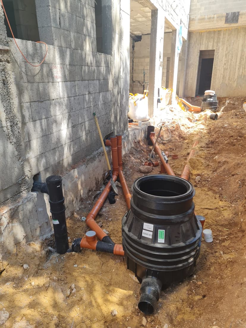 פרויקט אינסטלציה מס' 36 - עבודה שהושלמה