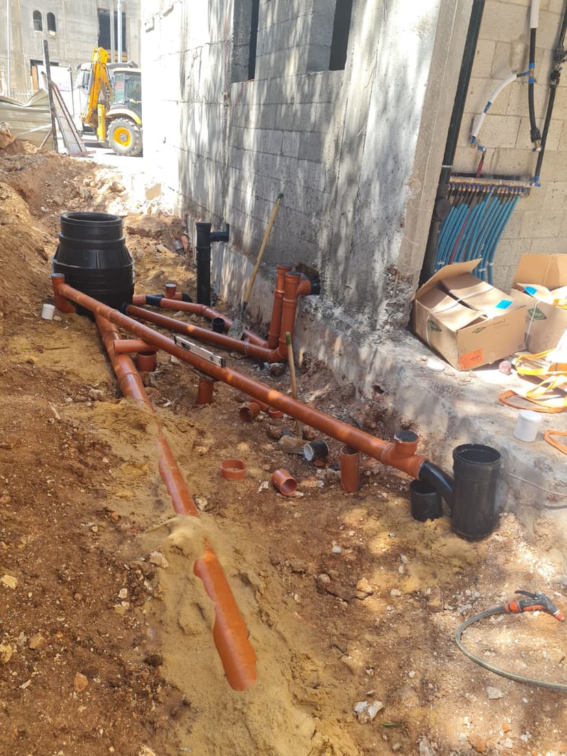 פרויקט אינסטלציה מס' 39 - עבודה שהושלמה