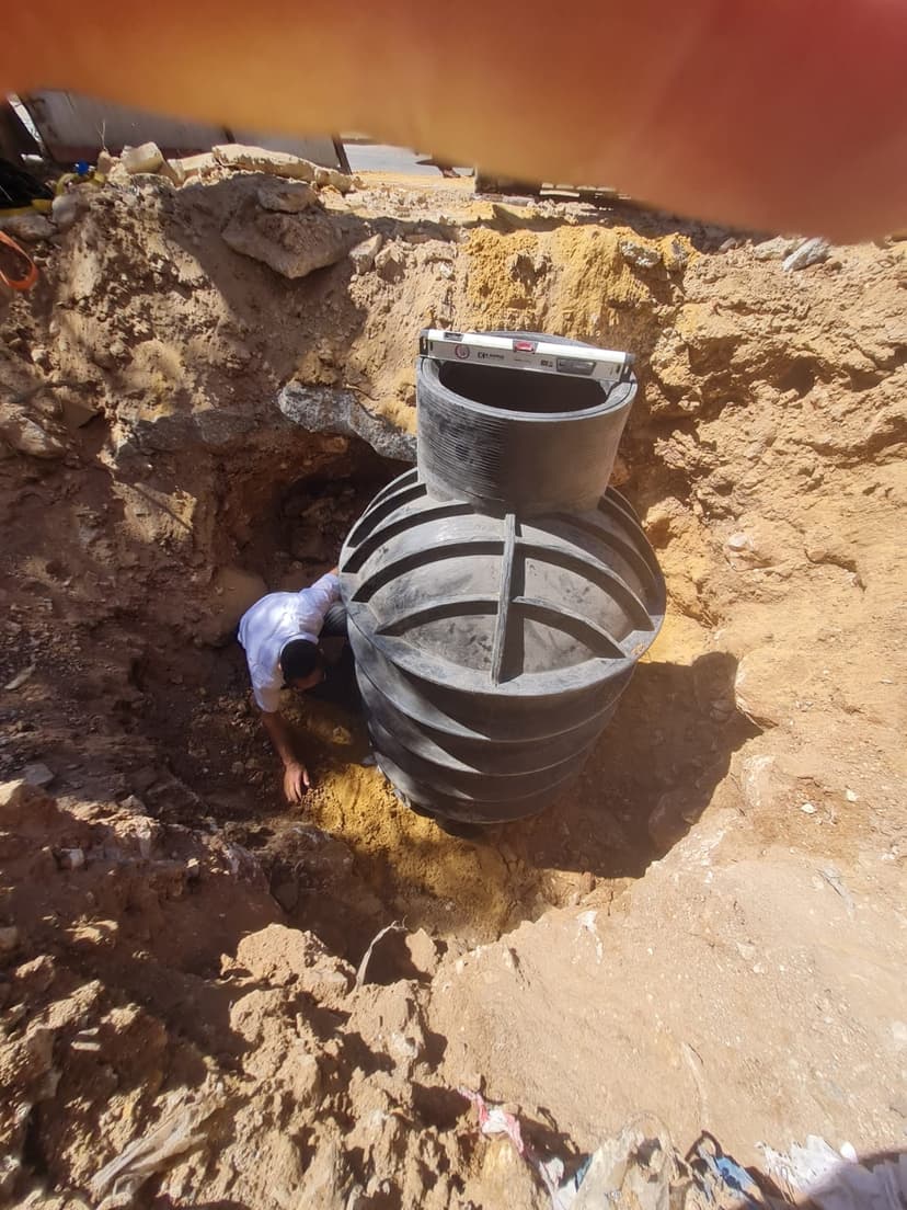 פרויקט אינסטלציה מס' 8 - עבודה שהושלמה